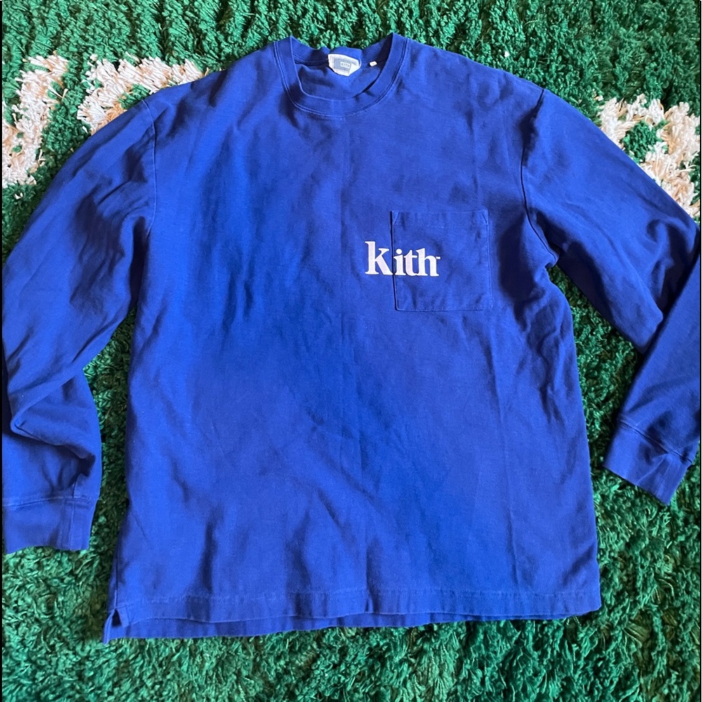 Kith long sleeve pocket tee